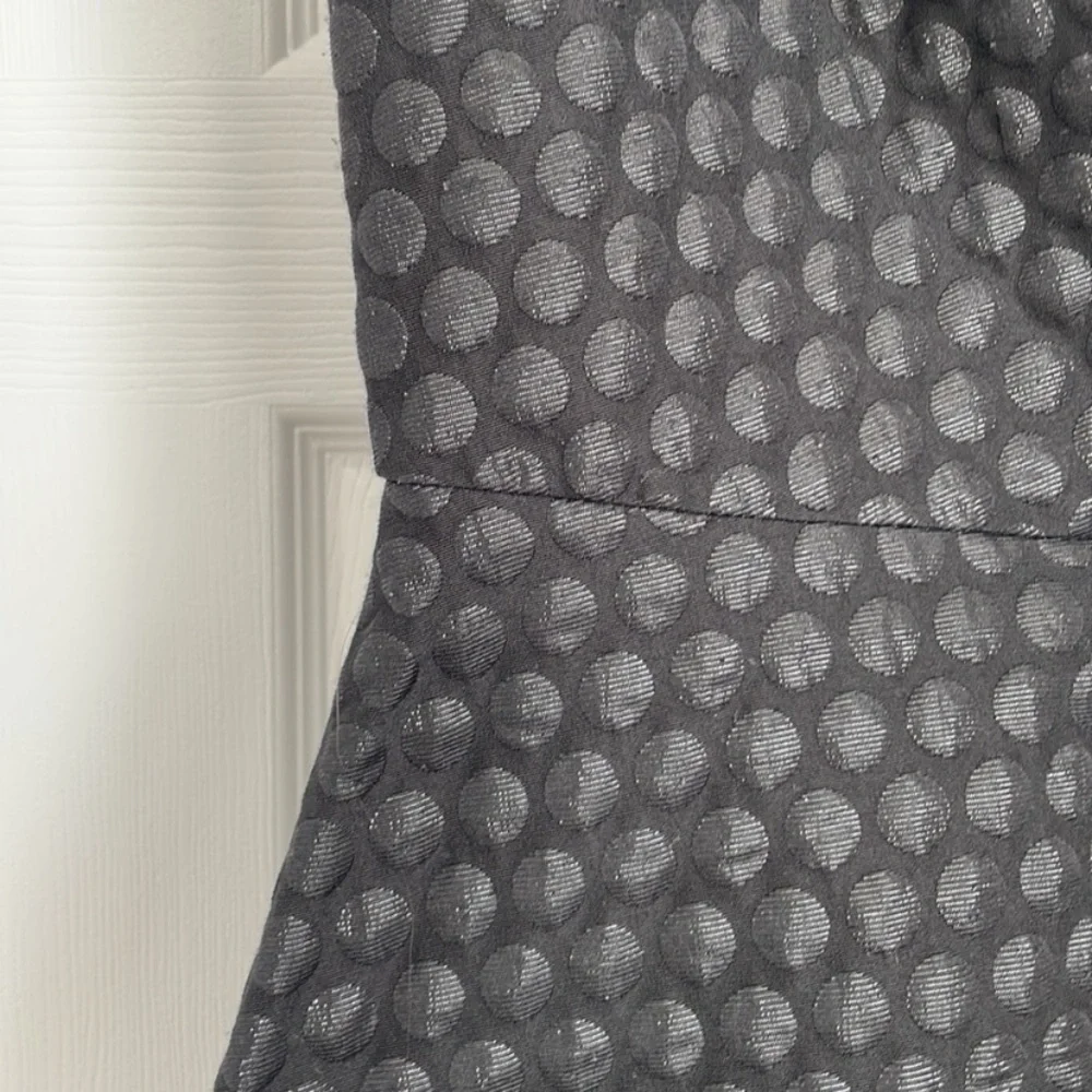 Vince Camuto Black Polka Dot Mini Dress
